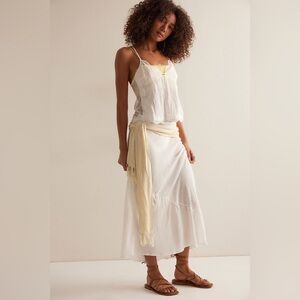 Free People / Sweet On You Bias Half Slip NWT